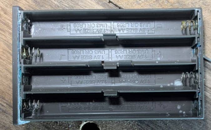 Trail Camera Battery Corrosion and How to Fix It