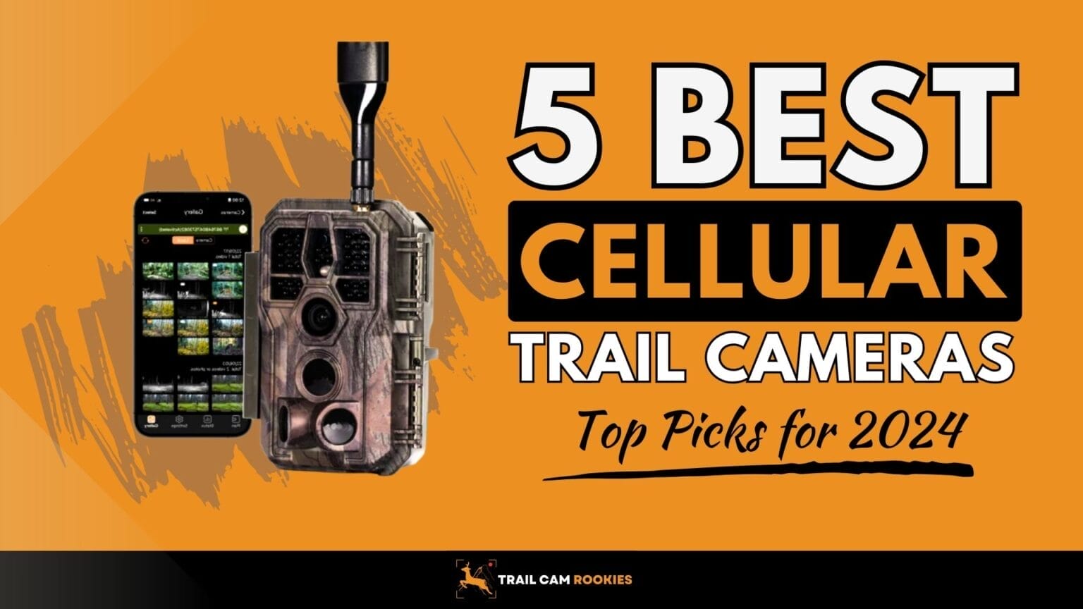 Best Cellular Trail Camera for 2024 Top 5 Picks!