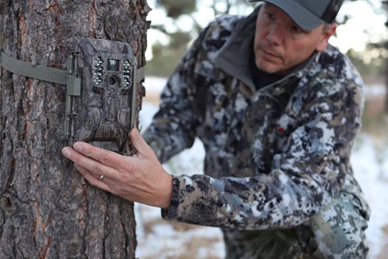 Using-Camouflage-to-hide-trail-camera-from-humans