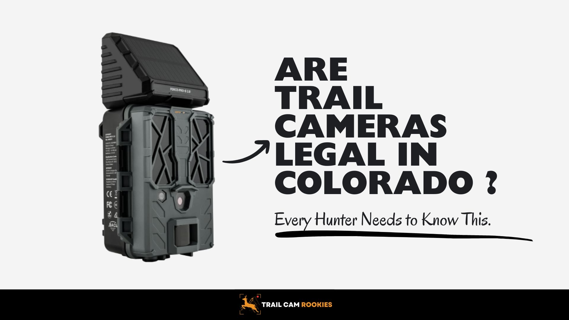 Are Trail Cameras Legal in ColoradoAre Trail Cameras Legal in Colorado