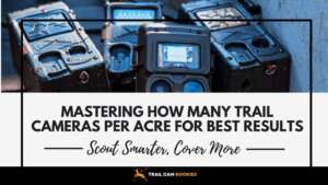 How Many Trail Cameras Per Acre You Need